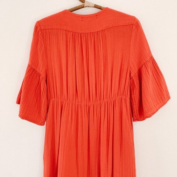 XiRENA Red Midi Dress - Picture 4 of 9